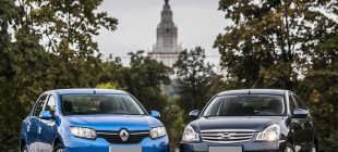 Что лучше Ниссан Альмера или Рено Логан: сравнить, что выбрать