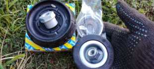 Замена передней стойки Рено Логан: видео, амортизатор. опора