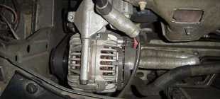 Рено Логан ремонт и замена генератора: шкив с кондиционером и как снять